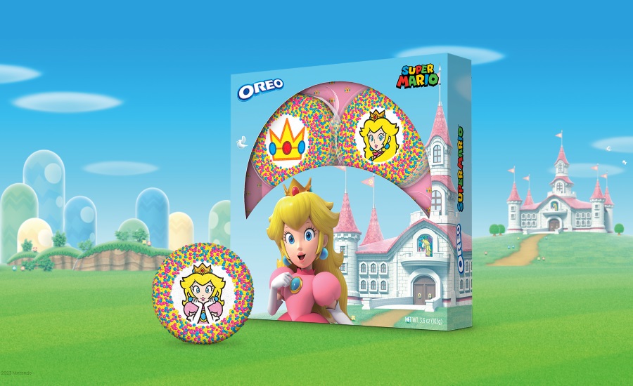 Oreo x Nintendo debuts rare limited-edition Princess Peach Oreo expansion  packs