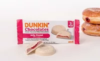 Dunkin' releases Jelly Donut-Flavored Filled Chocolates Dunkin' releases Jelly Donut-Flavored Filled Chocolates