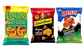 Frito-Lay releases new Funyuns and Ruffles flavors, plus brings back Smartfood Doritos