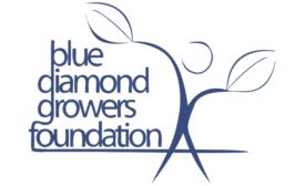Blue Diamond Growers Foundation logo 2023