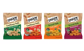 Snack'in For You to launch better-for-you cauliflower puffs line at NACS