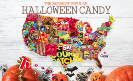 Map: The most popular Halloween candy for 2023