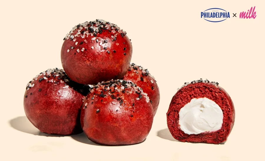 Philadelphia Cream Cheese, Milk Bar debut first-ever Red Velvet Philly Bagel Bomb