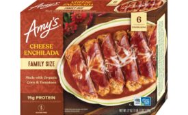 Amy's Kitchen unveils refreshed packaging, family size entrées