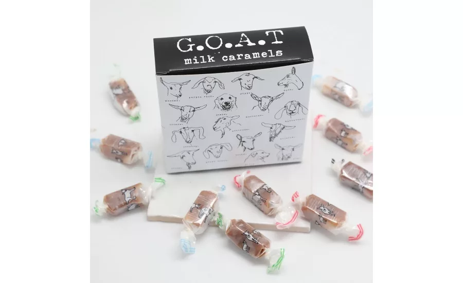 Big Picture Farm launches You Are The G.O.A.T. Box caramels
