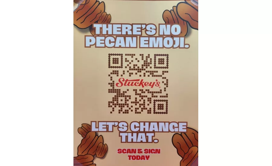 Stuckey's no pecan emoji facebook
