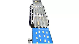 Key Technology's new vibratory conveying systems designed to feed pick-and-place robots on packaging lines