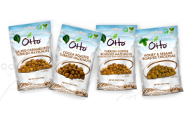 Otto Nuts launches line of Turkish coffee and cocoa-coated hazelnut snacks