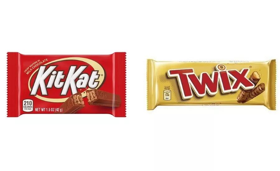 Twix and Kit Kat