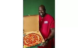 Papa Johns Shaq Pizza
