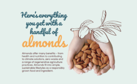 Almond Board: Much nutrition to be found in a handful of almonds