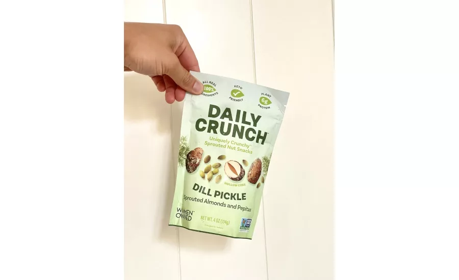 Daily Crunch debuts Dill Pickle Sprouted Trail Mix