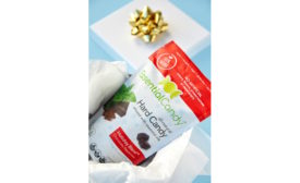 Essential Candy rereleases Holiday Blend Chocolate Mint organic hard candy
