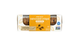raincoast crisps announces line of gluten-free almond flour crisps