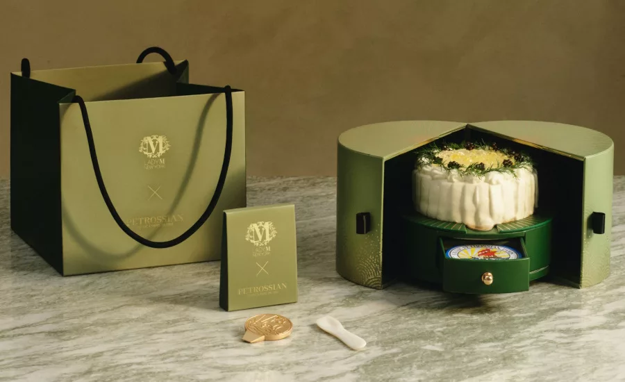 Lady M, Petrossian partner to create Caviar Mille Crêpes cake
