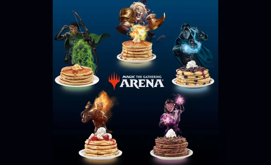 Magic the Gathering with a side of pancakes: IHOP releases-mana inspired flavors