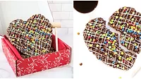 Sugar Plum Chocolate releases Chocolate Heart Pizza Smash cookie with mallet for Valentine's Day Sugar Plum Chocolate releases Chocolate Heart Pizza Smash cookie with mallet for Valentine's Day
