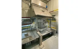 AFC integrated sifter, bag break station prevent contamination