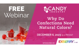 Upcoming webinar: 'Why Do Confections Need Natural Colors?'