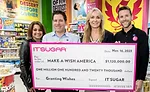 IT'SUGAR garners over $1.12 million for Make-A-Wish