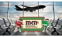 Mars debuts M&M's Merry Movie Holiday Lounge to spread cheer to travelers Mars debuts M&M's Merry Movie Holiday Lounge to spread cheer to travelers
