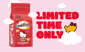 Goldfish reveals Hello Kitty Strawberry Shortcake Flavored Grahams