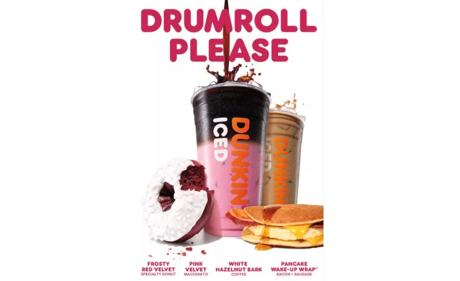 Dunkin' welcomes new wrap, doughnut
