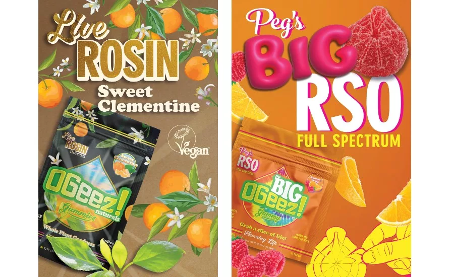 OGeez Live Rosin RSO gummies