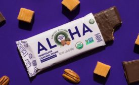 Aloha debuts limited-edition Chocolate Caramel Pecan protein bar