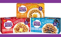 Brazi Bites gluten-free waffle line pops into retail freezer cases Brazi Bites gluten-free waffle line pops into retail freezer cases
