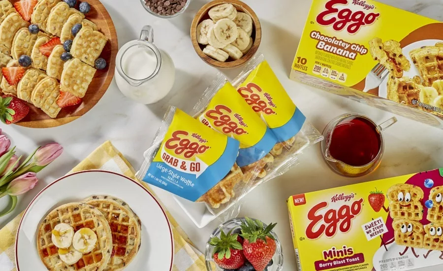 Kellogg’s introduces three new Eggo breakfast products