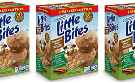 Entenmann’s debuts limited-edition Little Bites Cinnamon Buns Muffins