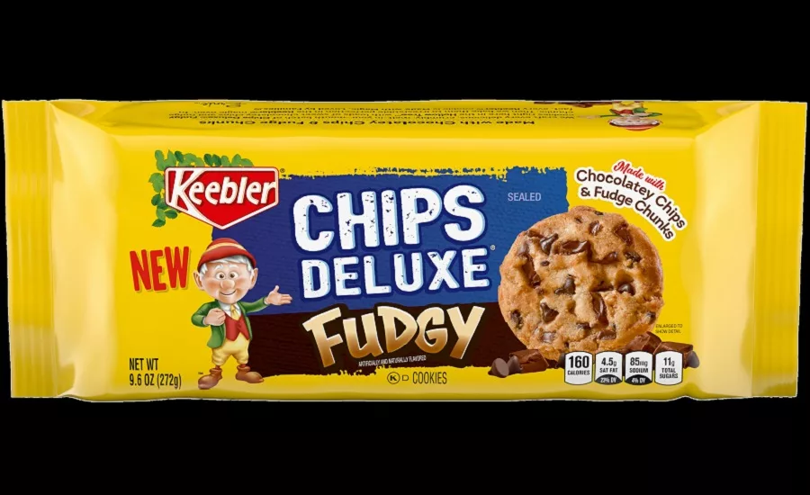 Ferrero North America introduces Keebler Chips Deluxe Fudgy cookies