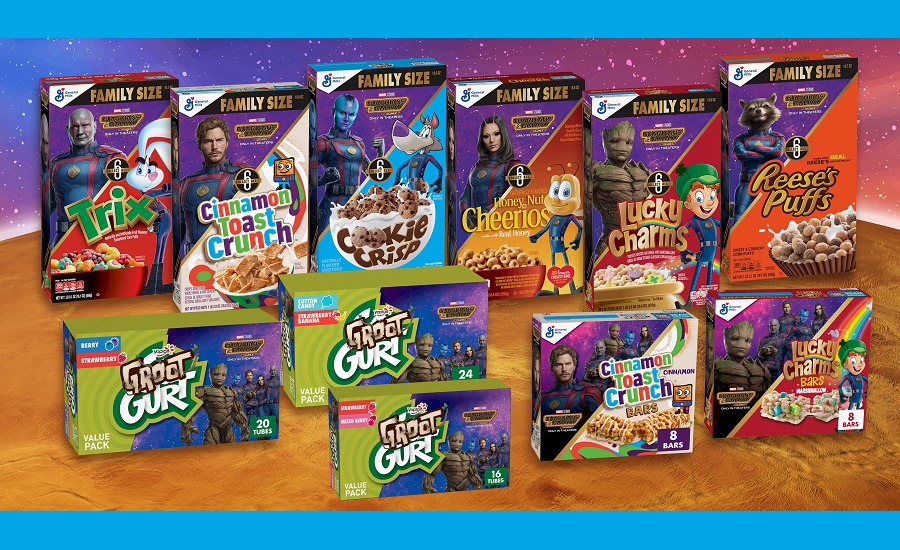General Mills launches heroic partnership with Guardians of the Galaxy movie