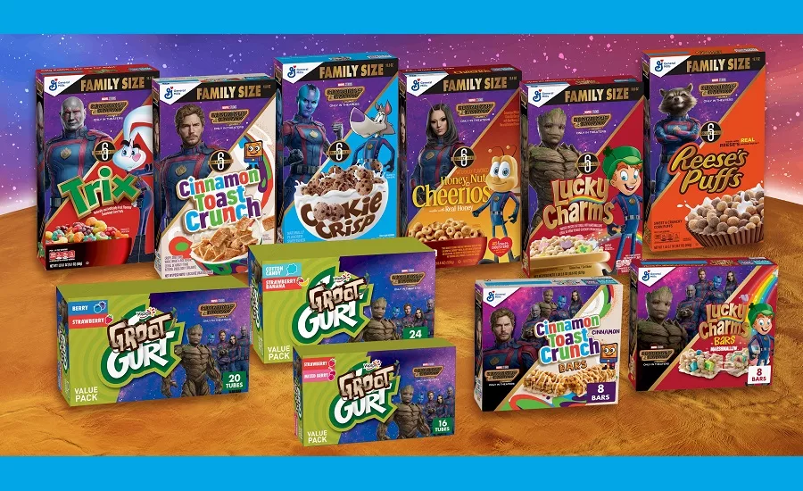 General Mills launches heroic partnership with Guardians of the Galaxy movie