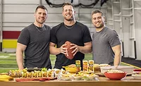Old El Paso huddles up with footballing Watt brothers for snack promotion Old El Paso huddles up with footballing Watt brothers for snack promotion