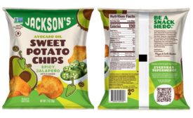Jackson’s adds Spicy Jalapeño flavor to its lineup of sweet potato chips