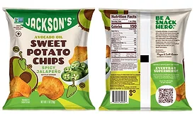 Jackson’s adds Spicy Jalapeño flavor to its lineup of sweet potato chips