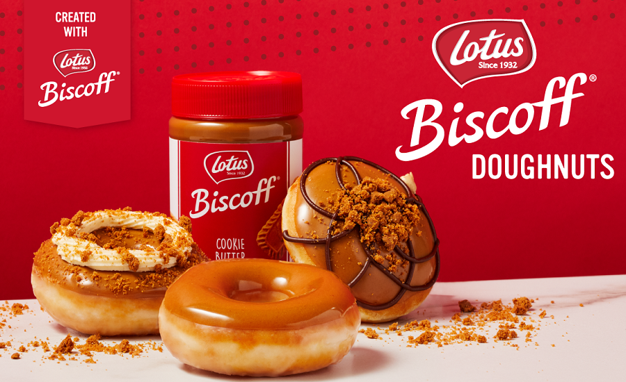 Krispy Kreme launches Biscoff doughnut collection in the U.S.