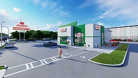 Krispy Kreme breaks ground on location with modern, historical balanceKrispy Kreme breaks ground on location with modern, historical balance