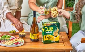Club Crackers launches minis infused with JaM Cellars’ Butter Chardonnay