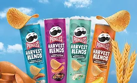 Pringles introduces Harvest Blends crisps featuring multigrain infusion, sweet potato