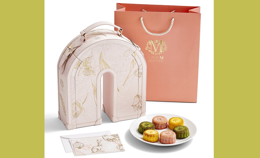 Lady M Mid-Autumn Festival Mooncake 2023 Pink Jewelry Box - Limited Edition