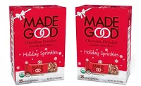 MadeGood debuts Holiday Sprinkles Drizzled Granola Mini Bars MadeGood debuts Holiday Sprinkles Drizzled Granola Mini Bars