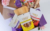 OMG! Pretzels crafts sweet and savory homestyle snacks OMG! Pretzels crafts sweet and savory homestyle snacks