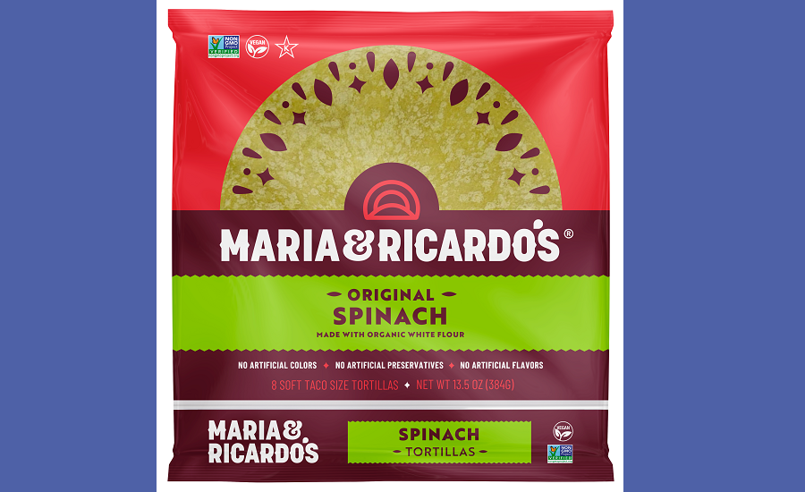 Maria and Ricardo’s Tortillas gives its product packaging a makeover