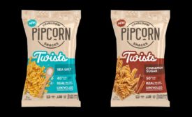 Pipcorn launches better-for-you Twists corn snacks