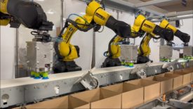 Robotics are gaining popularity in snack and bakery applications