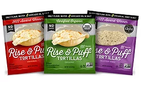 Rise & Puff launches better-for-you tortillas that fluff up