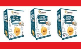 Trésors French Butter Crackers win Sofi Awards best new product honors